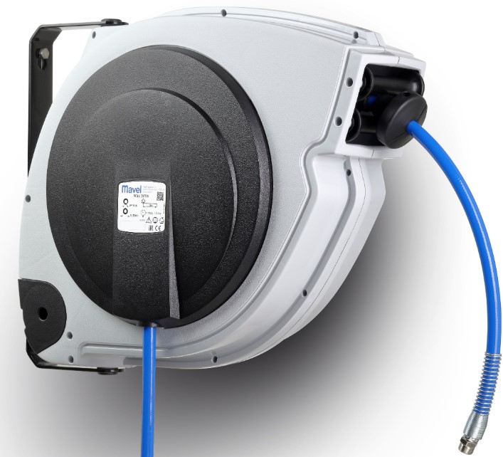 PAINEILMAKELA 15+1 M, LETKU SISÄM. 12 MM PU-LETKU, PALAUTUSHIDASTIN VAKIONA