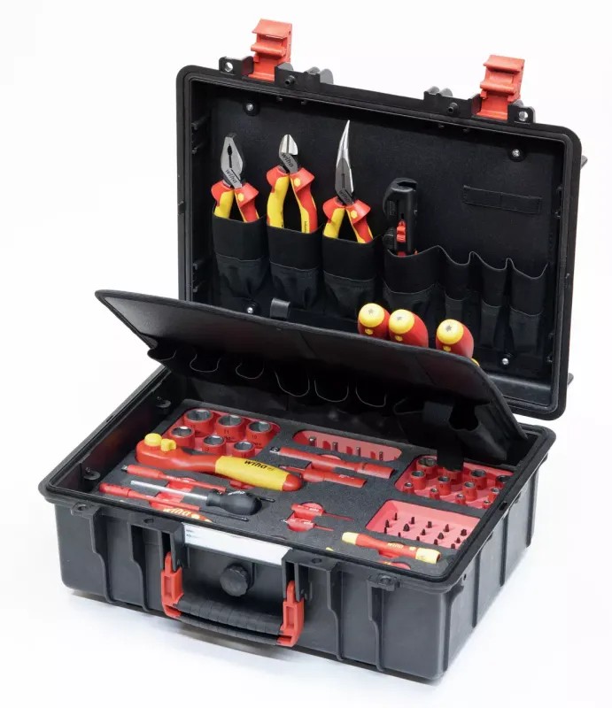 Tool case set L eMobility 62-pcs. 

