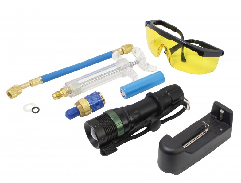 ÖLJY/UV-RUUTTA 1/4' 60ML R134A JA UV VALO LADATTAVA