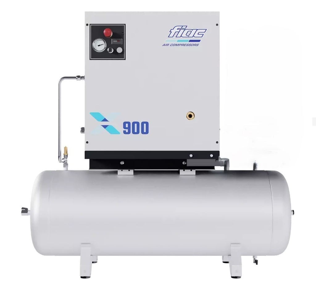 FIAC X900 RUUVIKOMPRESSORI 200L SÄILIÖ 7.5 KW 10 BAR 848 L/MIN