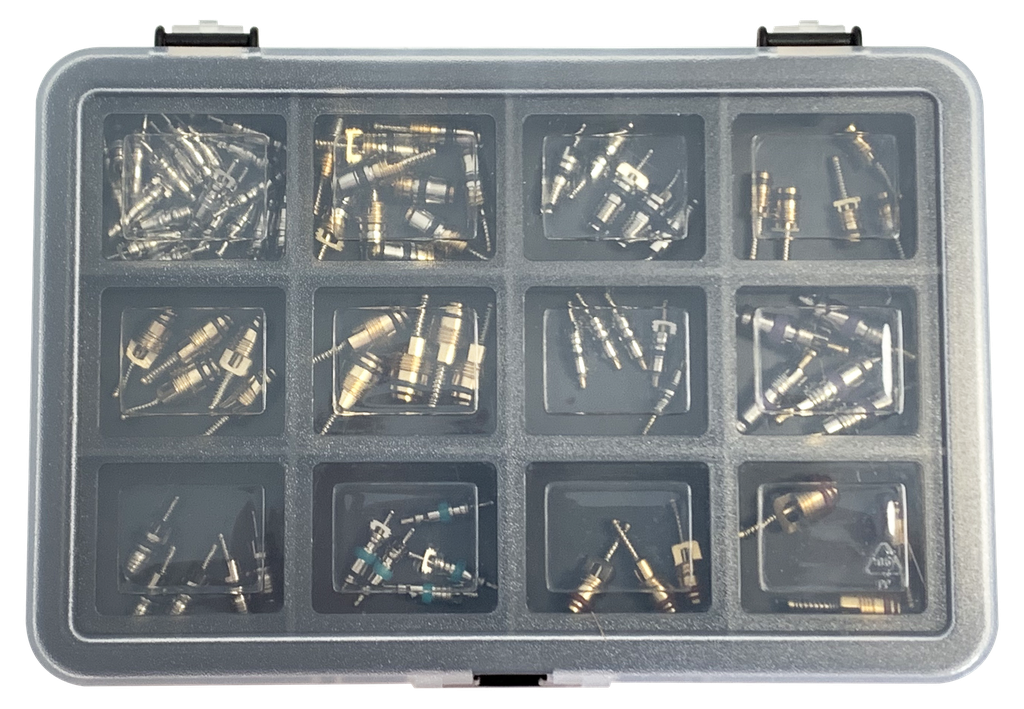 YLEISVENTTIILISARJA 76 OSAA YF SIS.12 ERI VENTTIILIÄ 