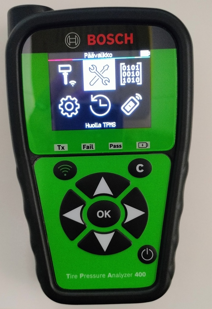 T/P/A 400 TPMS OHJELMOINTI LAITE