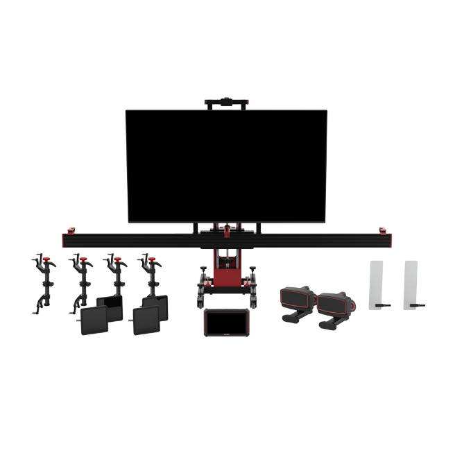 WAA613 ADAS KALIBROINTILAITE 75" MONITORILLA JA 3D PYÖRÄNSUUNTAUSLAITE PAKETTI