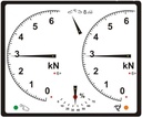 SHERPA ANALOGINÄYTTÖ 0-6KN TAI 0-12KN