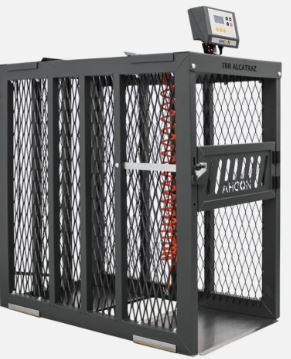 AHCON TBR ALCATRAZ PLUS 1.0 TÄYTTÖHÄKKI 1248*680MM, PCI 900 12BAR TÄYTTÖAUTOMAATILLA