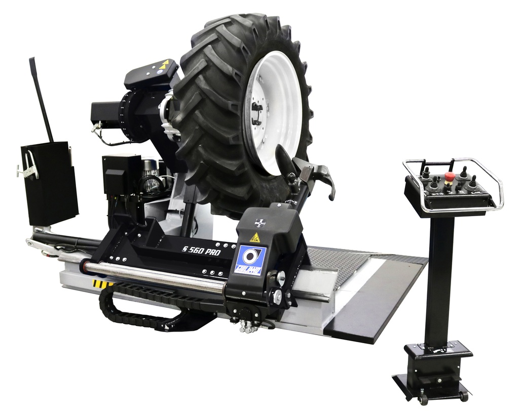 Giuliano raskas rengaskone S560 PRO, 400V-3PH-50HZ, 2V Langallinen trolley