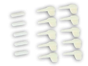 MONDOLFO AQUILA TWISTER ASENNUSPÄÄN MUOVISUOJA 5+10 KPL VALKOINEN