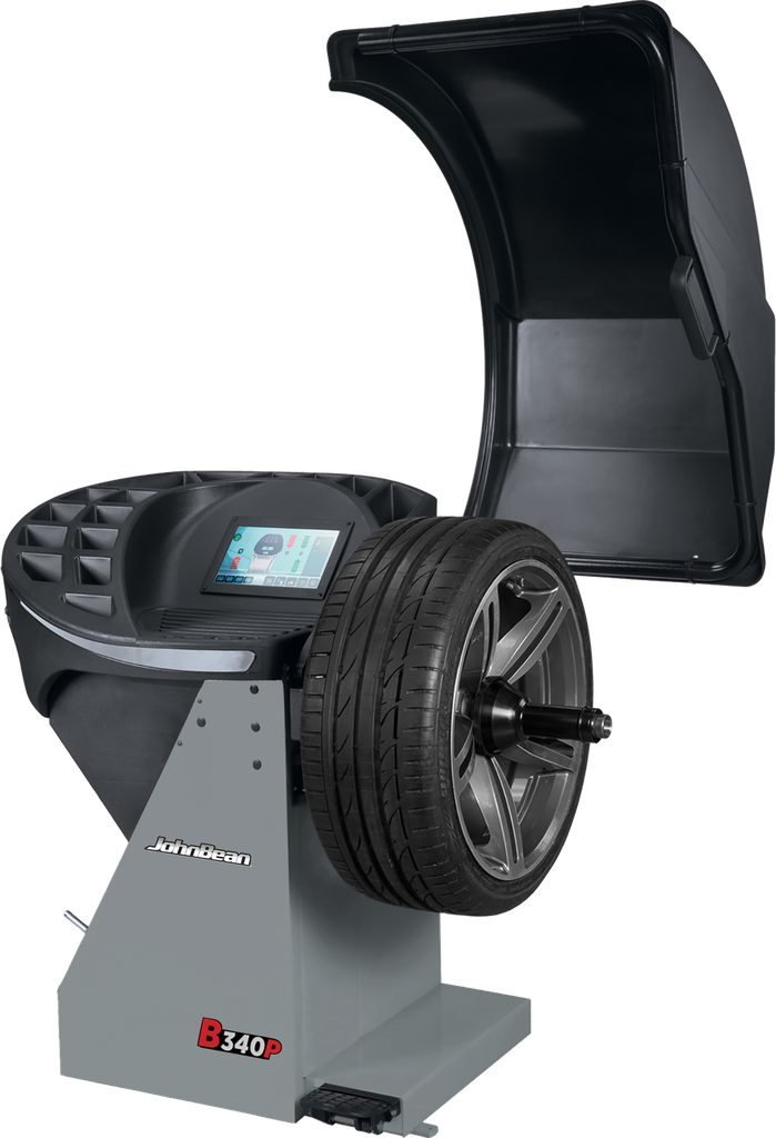 JOHN BEAN B340P TASAPAINOTUSKONE KOSKETUSNÄYTTÖ SÄHKÖMEKAANINEN KIINNITYS