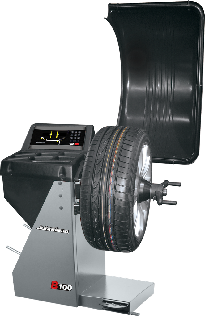 JOHN BEAN B100 TASAPAINOTUSKONE LED NÄYTTÖ PIKAMUTTERI KIINNITYS