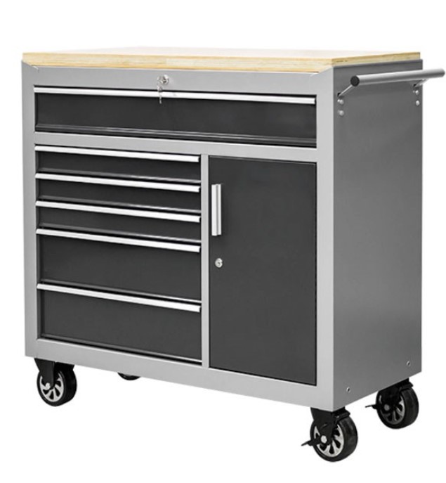 FLEXLINE FLEX TYÖKALUVAUNU 1+5 LAATIKKOA JA KAAPPI K 1020 X L 1067 X S 458 MM