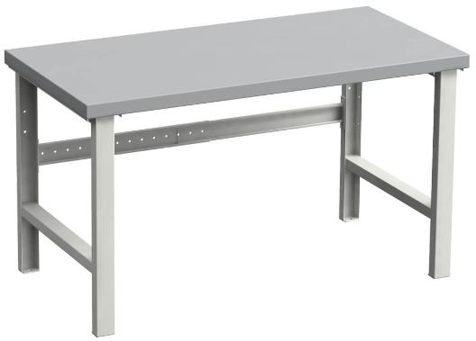 TYÖPÖYTÄ TERÄSKANSI 750 X 1500, SÄÄTÖJALAT