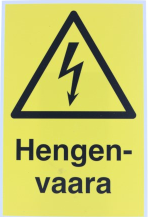 HENGENVAARA 200X300 KILPI, MAGNEETTIKALVOLLA
