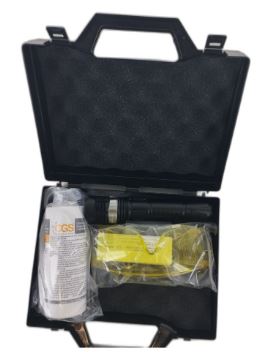 UV-SARJA, SIS LED UV-LAMPUN, LASIT JA VÄRIAINEEN 237 ML