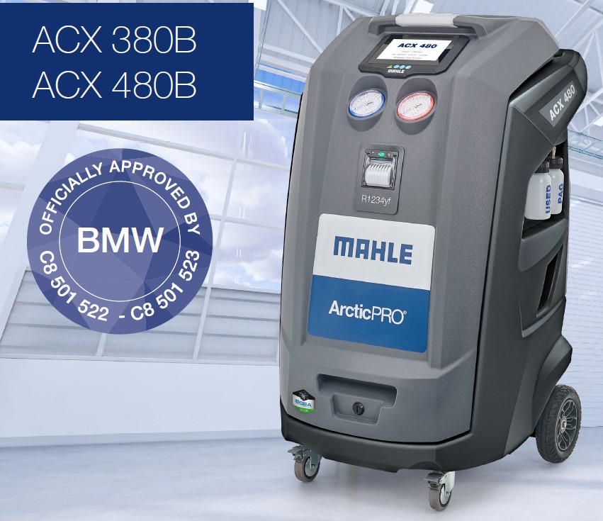 ACX 480B  BMW R1234YF TÄYSAUTOMAATTINEN ILMASTOINTIHUOLTOLAITE