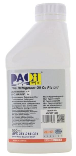 MAHLE PAO-OIL 68 AA1 (ISO 68), 1L