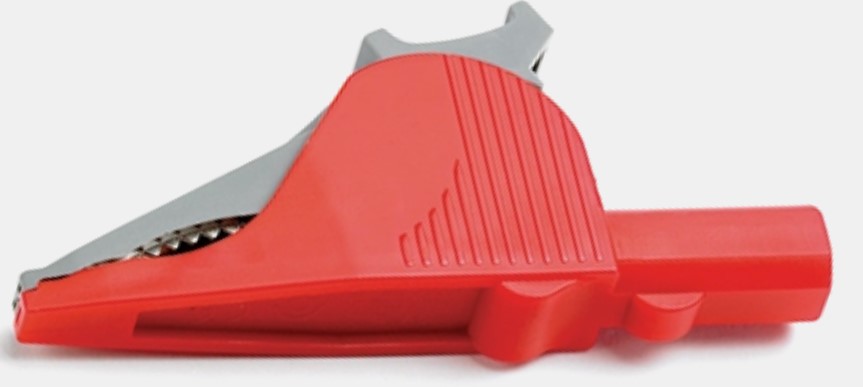 LARGE DOLPHIN CLIP (RED)