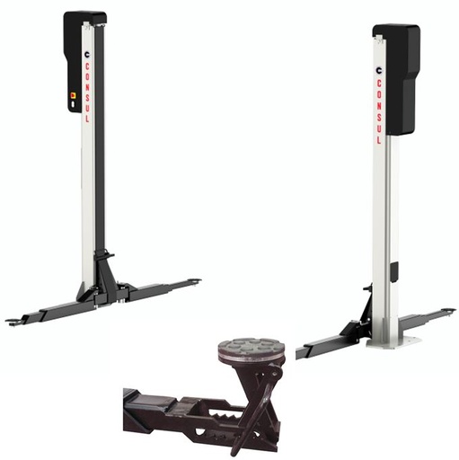 [540500+730895] C235 PREMIUM 2-PILARINOSTIN 3,5T FIX-LIFT PIKANOSTOPÄÄT SÄHKÖMEKAANINEN