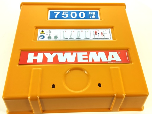 [P135000A1] HYWEMA RG MOOTTORIN KELTAINEN SUOJAKOTELO