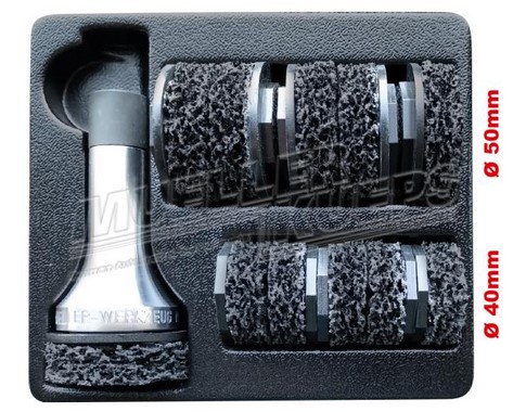 [433628] PYÖRÄNNAVAN PUHDISTUSSARJA 1/2' 40/50MM