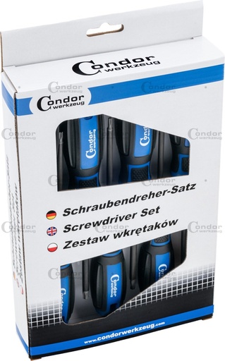 [11901] RUUVIMEISSELISARJA 7 OSAA TORX T10-T40