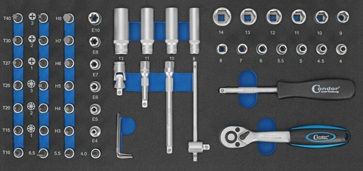 [7114] HYLSYSARJA 1/4" 4-14MM 54 OSAA