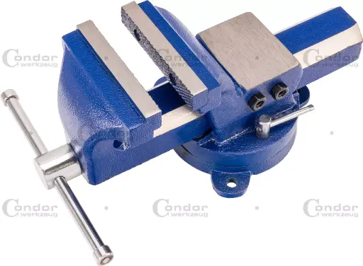 [9476-125] HEAVY DUTY BENCH VICE, SWIVEL BASE, 125 MM