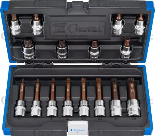 [38011] CONDOR XZX KÄRKIHYLSY SARJA XCESS 16 OSAA 1/2" XZN M5-16