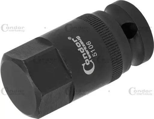 [5106] CONDOR VOIMAKÄRKIHYLSY 1/2" KUUSIO 24X53MM