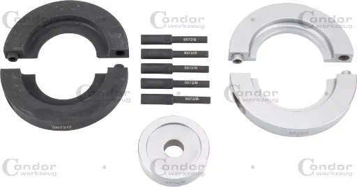 [5572-Z] CONDOR PYÖRÄNLAAKERI TYÖKALU SARJA, LISÄVARUSTE, AUDI/VW 72 MM