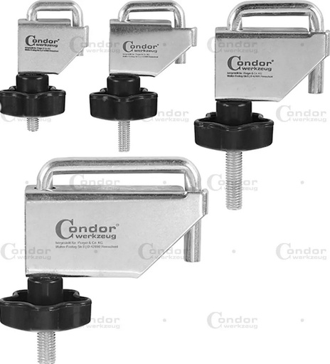 [4754] CONDOR LETKU PURISTIN SARJA, 4 OSAA., Ø UP TO 10, 15, 25 + 45 MM