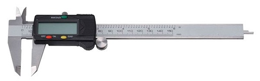 [1360EX] CONDOR DIGITAALINEN TYÖNTÖMITTA METRI / TUUMA 150MM