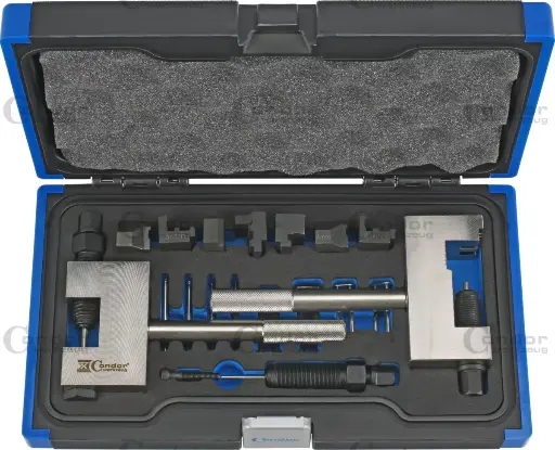 [6874-1] CONDOR AJOITUS KETJU NIITAUSTYÖKALU MB 3 + 4MM YKSÖIS/KAKSOISKETJU