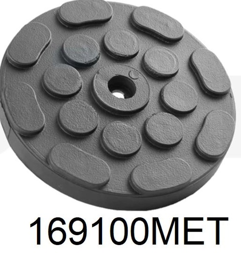 [169100MET] NOSTOTALLAN KUMI D120 MM TALLA TERÄSLEVYLLÄ JAB-BECKER, ATH, HOFMANN, HERRMANN