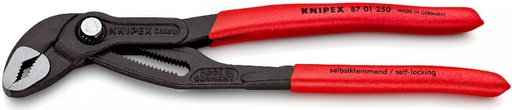 [265-8701-250-6] KNIPEX COBRA SIIRTOLEUKAPIHDIT NAPPISÄÄTÖ 250MM