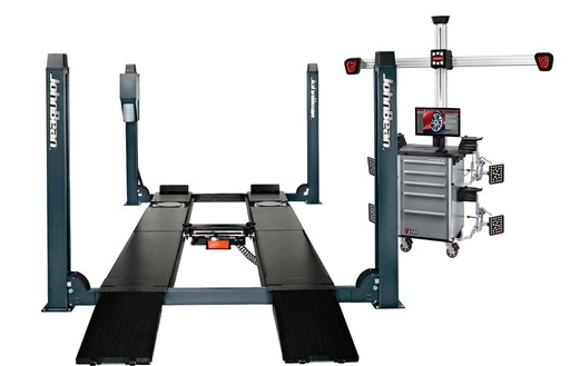 [KEELS518AWAEU545TB] JOHN BEAN V2380 LIFT 3D SUUNTAUSLAITE AC400 + JLF 4000 SUUNTAUSNOSTIN 4-PILARI + KÄÄNTÖLEVYT