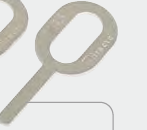 [CMA-134-S] 1 MM, STRAIGHT (3/1,0)