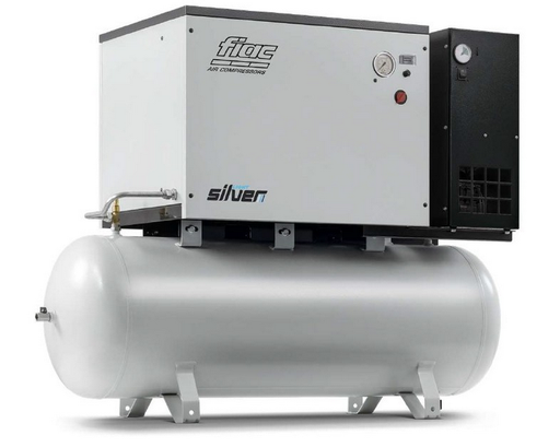 [4116000758] FIAC LIGHT SILVER RUUVIKOMPRESSORI KUIVAIMELLA 270L SÄILIÖ 4.5 KW 10 BAR 498 L/MIN