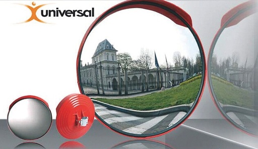 [10660018926] LIIKENNEPEILI UNIVERSAL 800MM U80P PYÖREÄ, PUTKIKIINNIKE