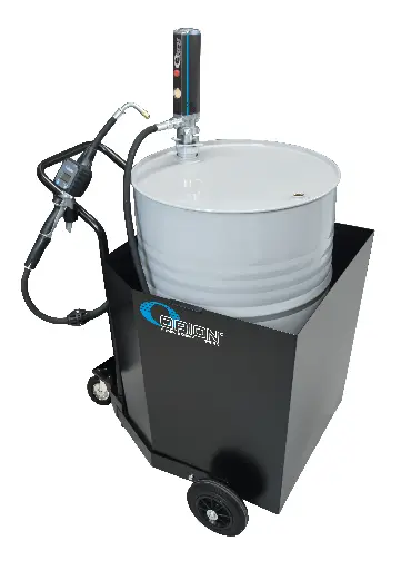 [22157] Mobile oil dispenser 208 l with safety trolley