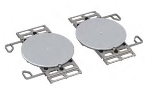 [924000002] HAWEKA KÄÄNTÖLEVY LISÄSARJA 6000KG 2KPL