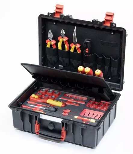 [45833] Tool case set L eMobility 62-pcs. 
