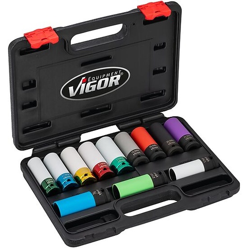 [V6312/12] Impact socket set