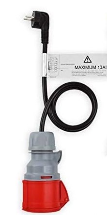 [20203] NRG KICK ADAPTERI 16A CEE - SHUKO