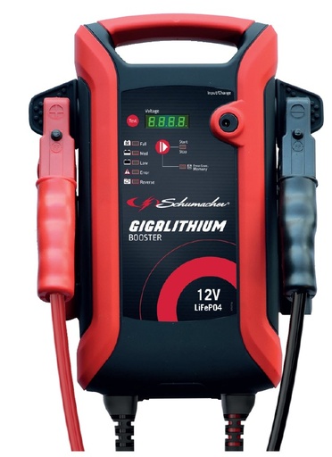 [805600100] SCHUMACHER GIGA LITHIUM 12V - 800/2000A 4000PA (LIFEPO4) 1,3A LATURI