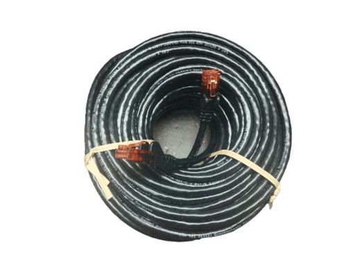 [REMOTECAT6] CAT 6 LAN CABLE 20M BLACK - MACSREMOTE