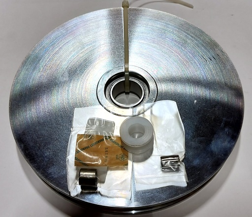 [04.37.160] ZIPPO 2420 1-OSAINEN VAIJERIPYÖRÄ LAAKERILLA JA MUOVIRULLALLA