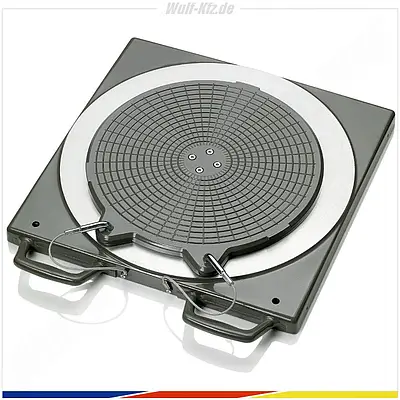 [932501210] KÄÄNTÖLEVY 450 X 450 X 50 POM KUULILLA.