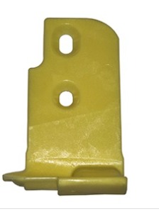 [9234453] 603 QX ASENNUSPÄÄN MUOVISUOJA YLÄ KELTAINEN, RUUVIKIINNITYS 10KPL