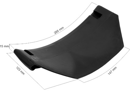 [26582]  PALTEEN PAINIMEN MUOVISUOJA JB 5235, 5345,5543 JA HOFFMANN 3300, 3300 RACING