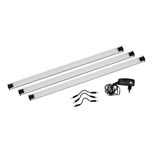 [9001-LIGHTKIT3] FLEXLINE VALOSARJA LED 3 OSAA TYÖPÖYTÄÄN